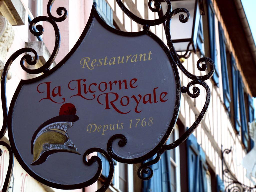 Hôtel La Licorne&Spa Lyons-la-Forêt Esterno foto